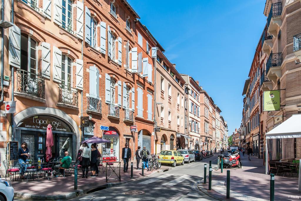 Ferienwohnung Superbe Studio Cosy Metro Carmes Toulouse Exterior foto