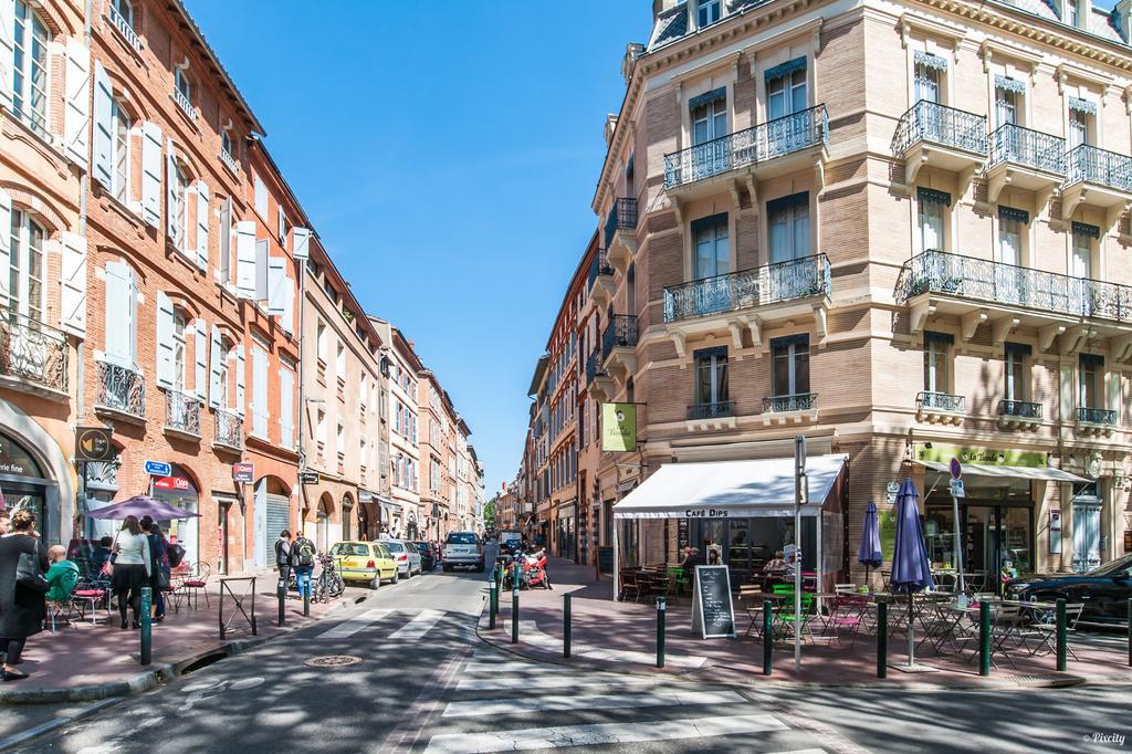 Ferienwohnung Superbe Studio Cosy Metro Carmes Toulouse Exterior foto