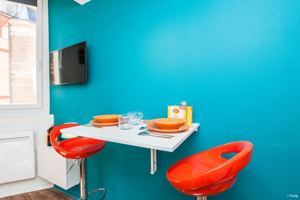 Ferienwohnung Superbe Studio Cosy Metro Carmes Toulouse Exterior foto