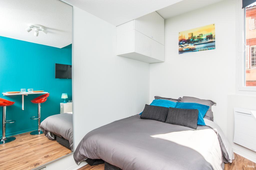 Ferienwohnung Superbe Studio Cosy Metro Carmes Toulouse Exterior foto